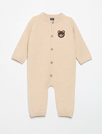 Tuta in maglia compatta