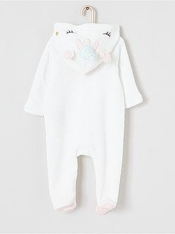 Tuta in maglia peluche - Kiabi