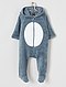     Tuta in maglia peluche vista 1
