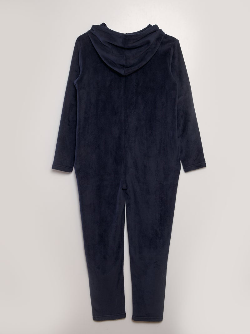 Tuta in pile BLU - Kiabi