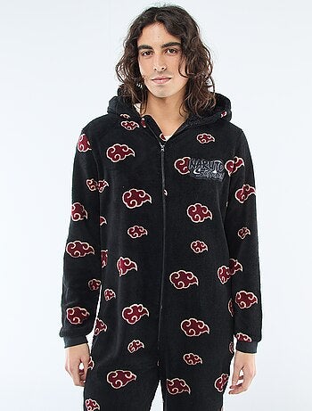 Tuta in pile con cappuccio 'Naruto'