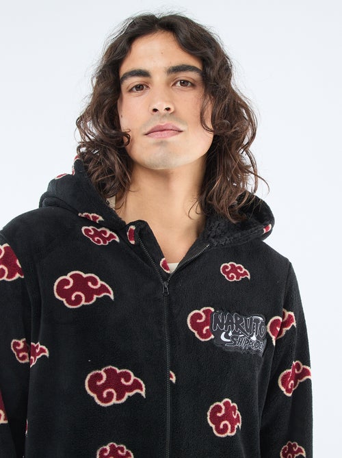 Tuta in pile con cappuccio 'Naruto' - Kiabi