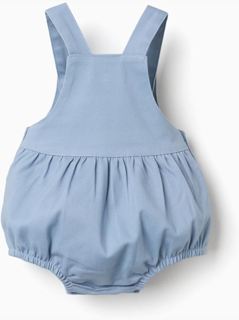 Tuta in twill di cotone Blu chiaro - Kiabi