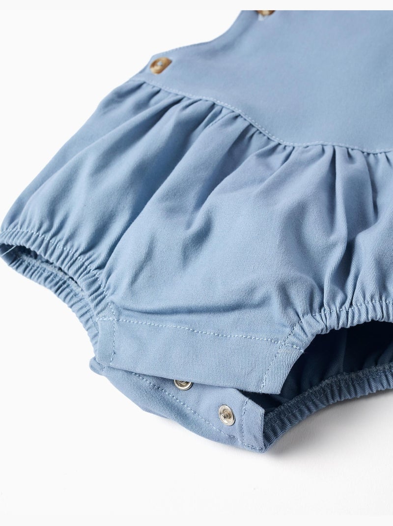 Tuta in twill di cotone Blu chiaro - Kiabi
