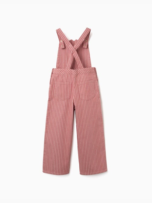 Tuta in twill di cotone con righe - Kiabi