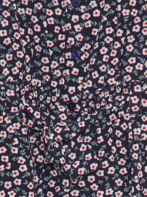 Tuta lunga con cintura - Kiabi