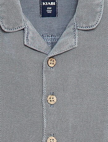 Tuta lunga con colletto a camicia vestibilità rilassata