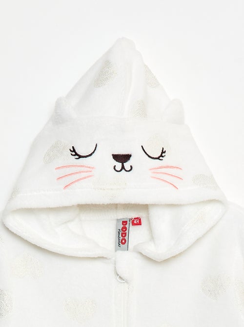 Tuta lunga da notte in pile - Kiabi