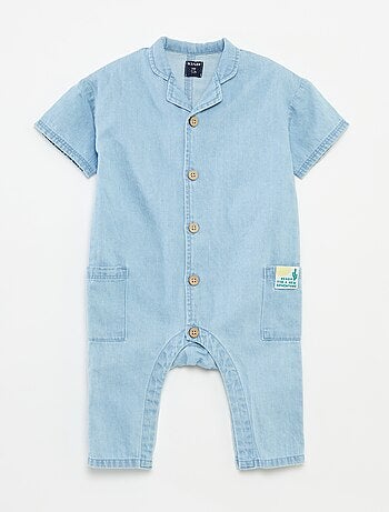 Tuta lunga in denim
