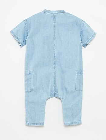 Tuta lunga in denim