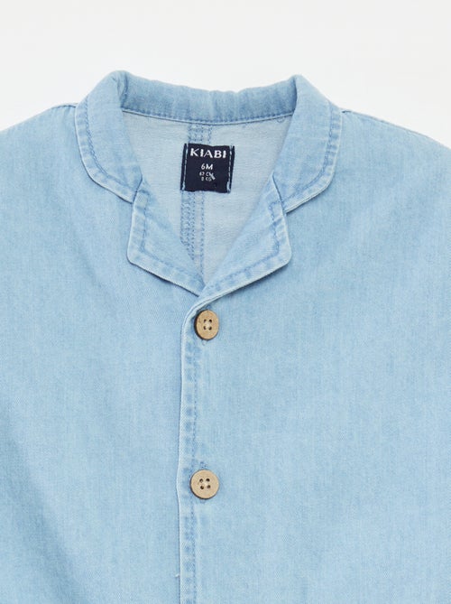 Tuta lunga in denim - Kiabi