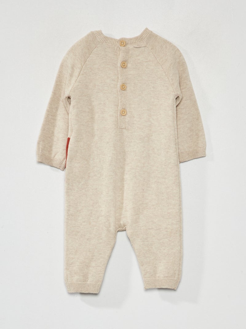 Matissa Tuta Per Neonati All'Uncinetto Fatta A Mano – Colore Grigio – Costume Per Fotografie E Baby Shower - 2