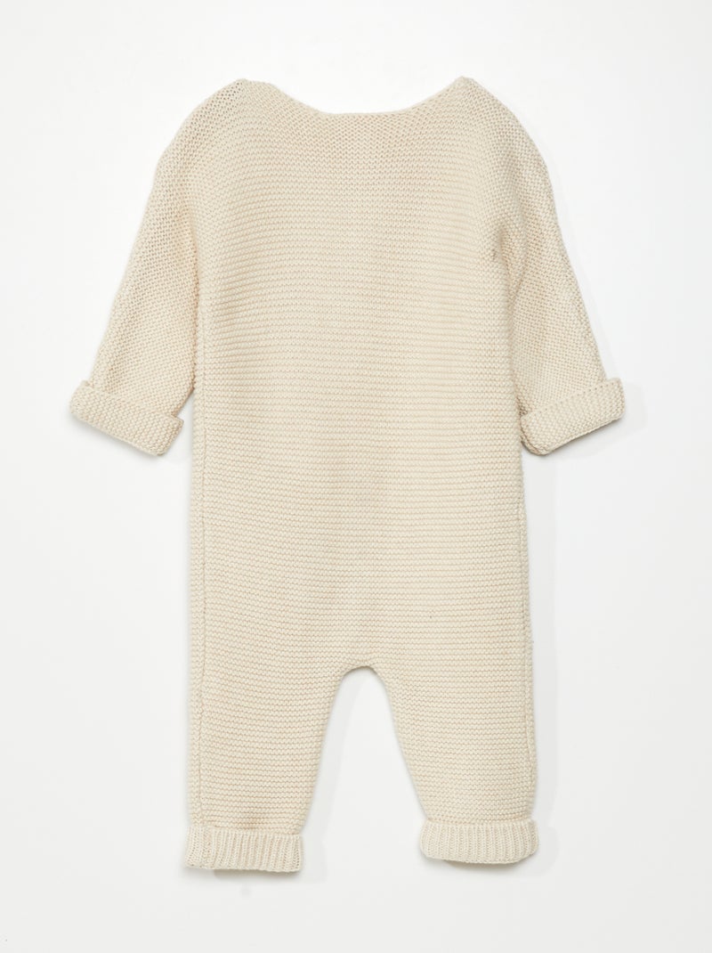 Tutina Neonato Tuta Lavorata A Maglia VERDE Tutina