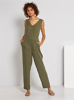 Tuta morbida con schiena scoperta - Kiabi