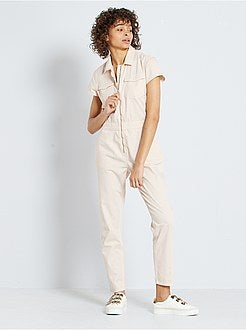 Tuta morbida con zip - Kiabi