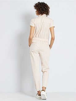 Tuta morbida con zip - Kiabi