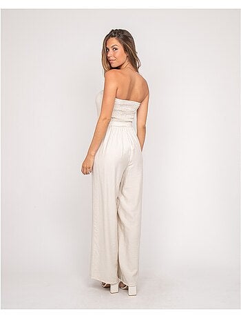 Tuta pantalone bustier EVILIA