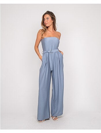 Tuta pantalone bustier EVILIA