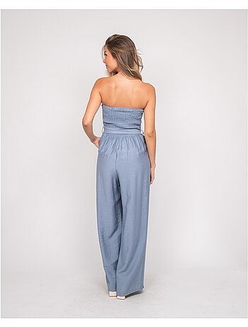 Tuta pantalone bustier EVILIA