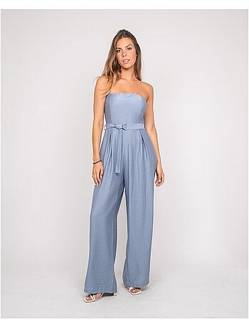 Tuta pantalone bustier EVILIA