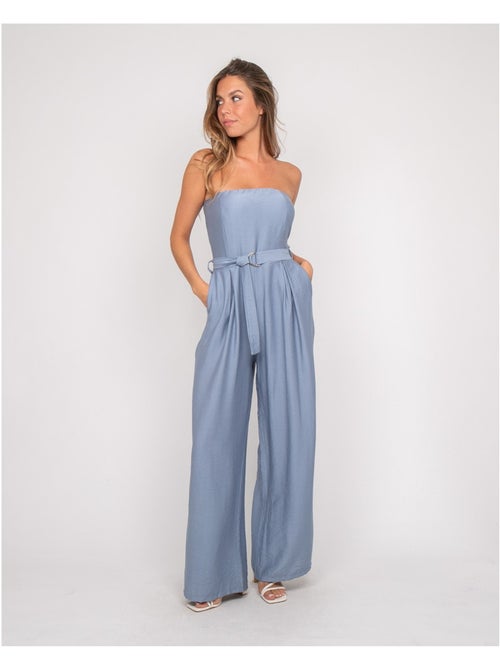 Tuta pantalone bustier EVILIA - Kiabi