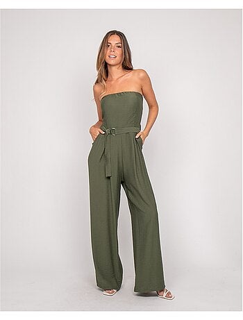 Tuta pantalone bustier EVILIA