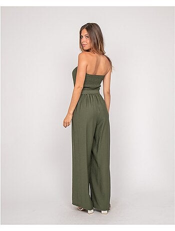 Tuta pantalone bustier EVILIA