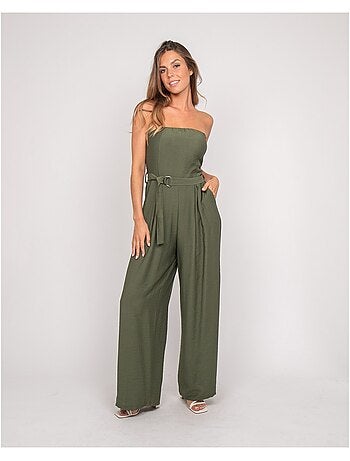 Tuta pantalone bustier EVILIA
