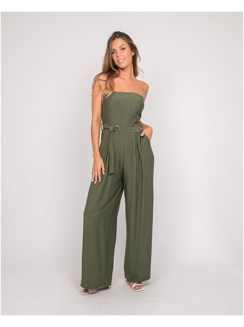 Tuta pantalone bustier EVILIA - Kiabi