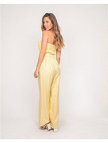 Tuta pantalone bustier EVILIA