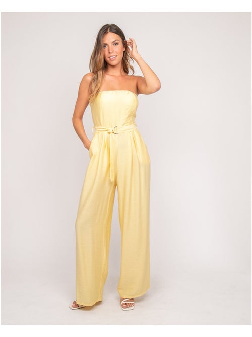 Tuta pantalone bustier EVILIA - Kiabi