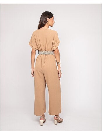 Tuta pantalone cache-cœur EVALA