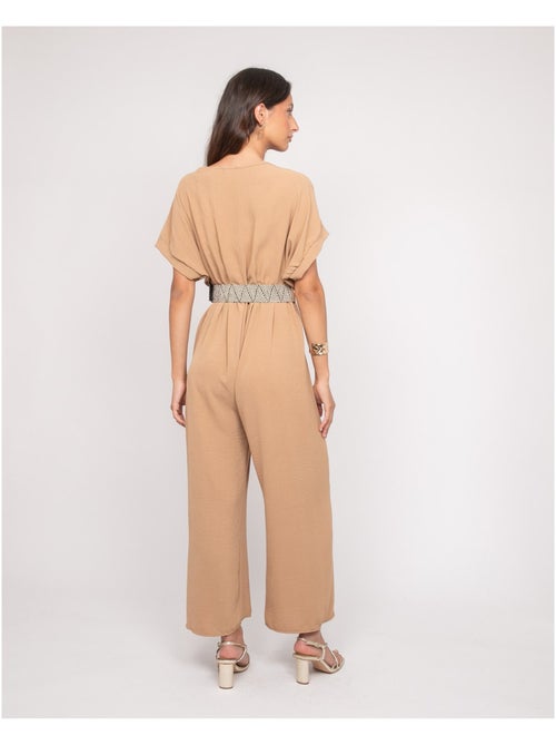 Tuta pantalone cache-cœur EVALA - Kiabi