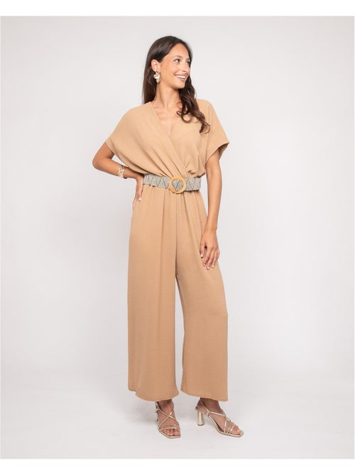 Tuta pantalone cache-cœur EVALA - Kiabi