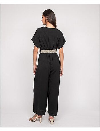 Tuta pantalone cache-cœur EVALA