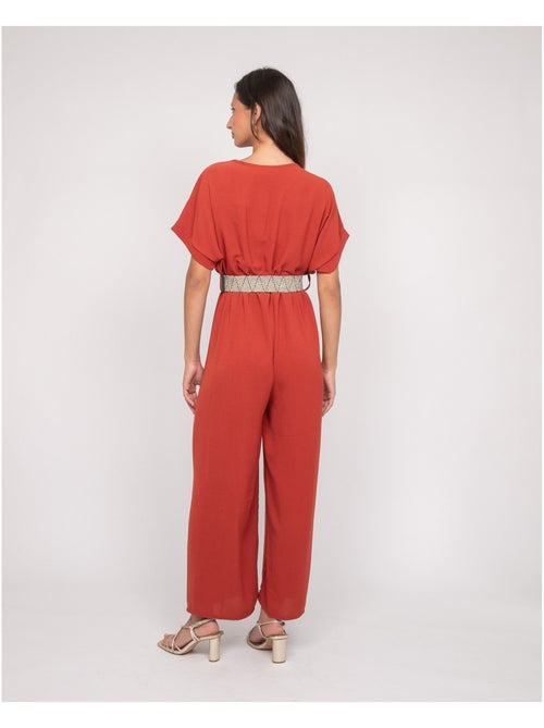Tuta pantalone cache-cœur EVALA - Kiabi