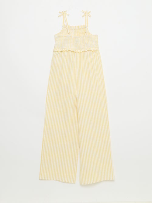 Tuta pantalone con bretelle - Kiabi