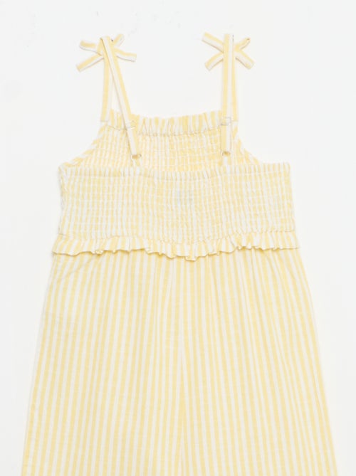 Tuta pantalone con bretelle - Kiabi