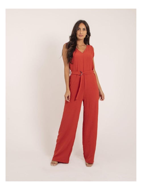Tuta pantalone con cintura elea - Kiabi