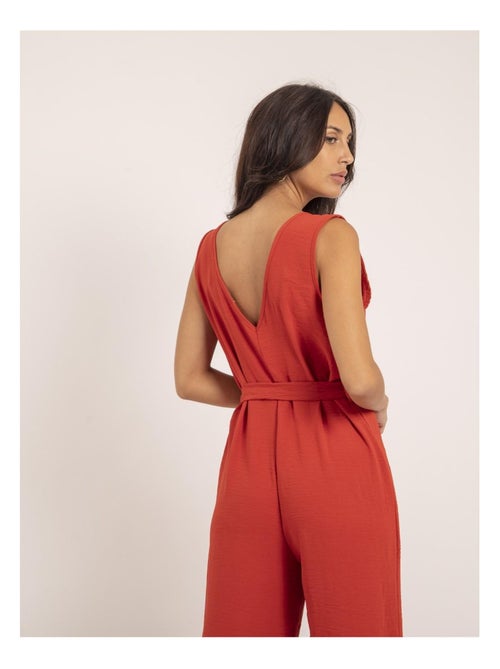 Tuta pantalone con cintura elea - Kiabi