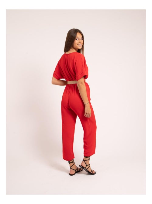 Tuta pantalone con cintura ELRIDA - Kiabi