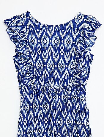 Tuta pantalone con motivo