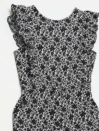 Tuta pantalone con motivo