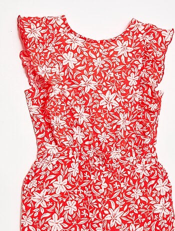 Tuta pantalone con motivo