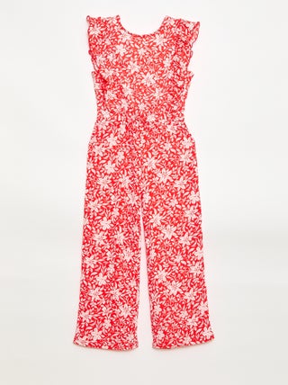 Tuta pantalone con motivo
