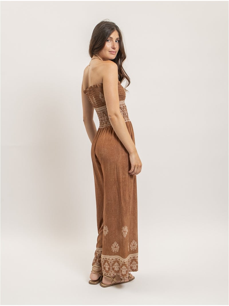 Tuta pantalone EMILVA Marrone caramello - Kiabi