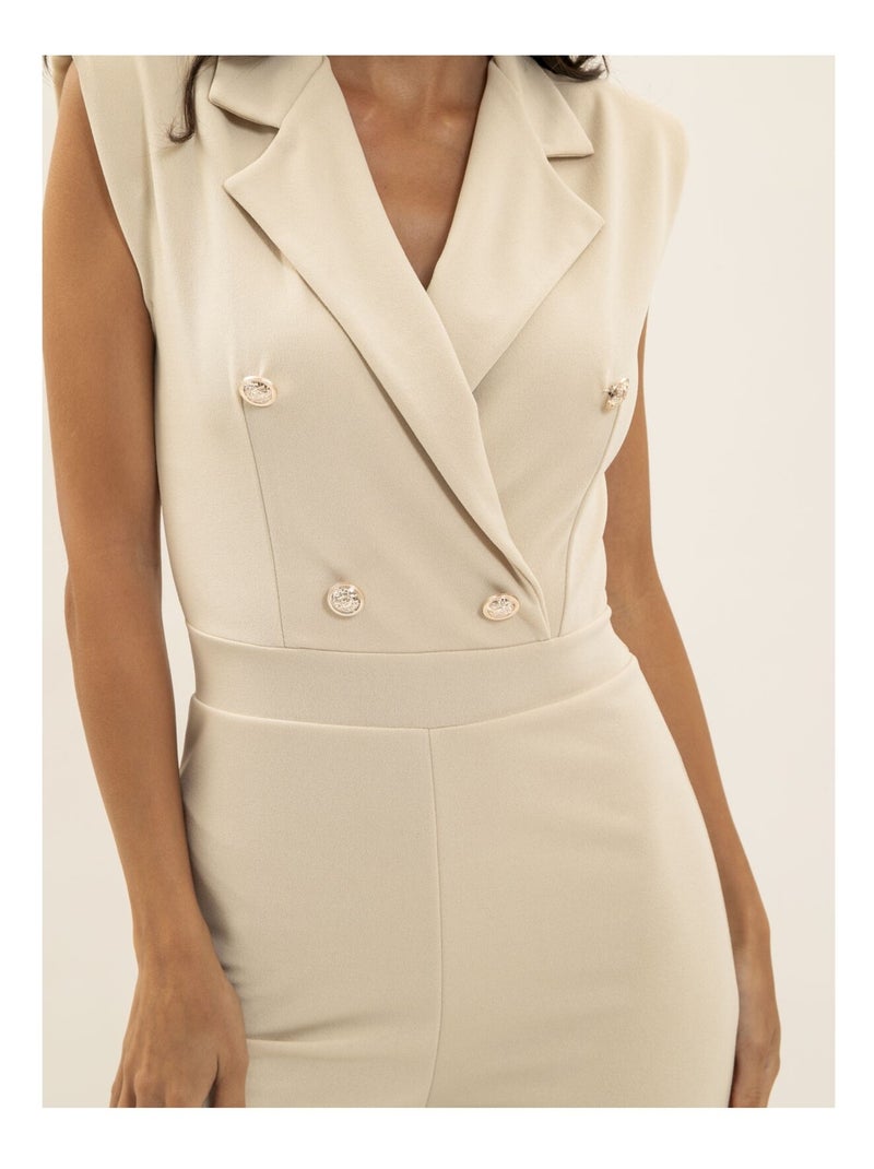 Tuta pantalone ENARIE Beige - Kiabi