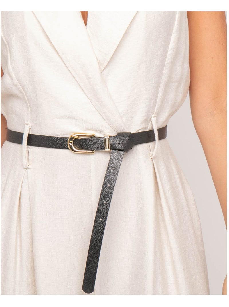 Tuta pantalone fluida EZINE Beige - Kiabi