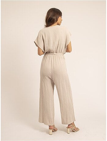 Tuta pantalone gaze de coton EROLIE