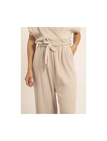 Tuta pantalone gaze de coton EROLIE